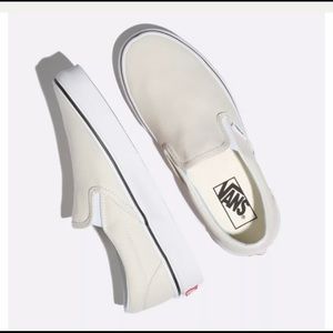 Vans - SlipOn Birch/True White